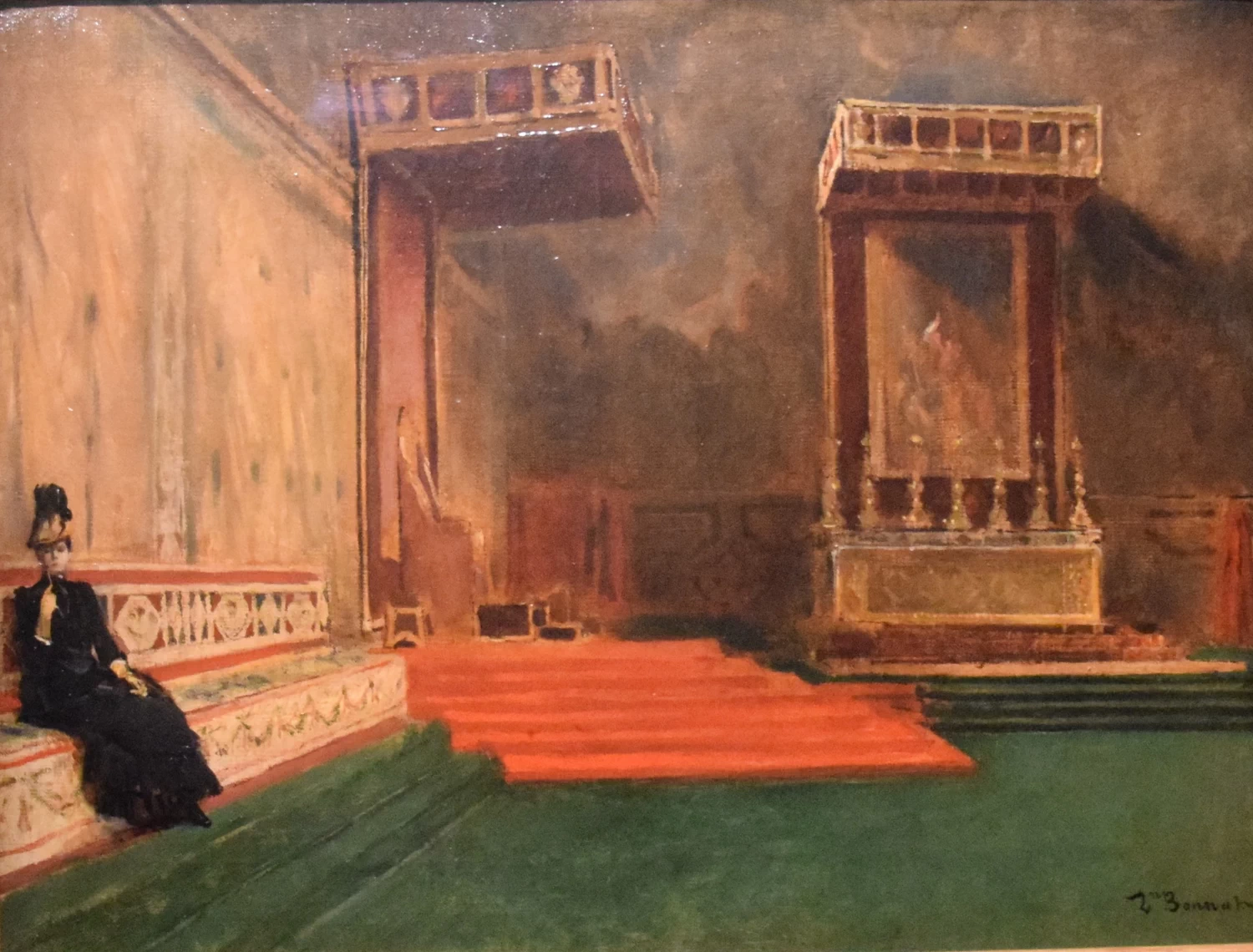 Léon Bonnat - Interno della Cappella Sistina